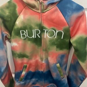 Burton Multicolor Tie-Dye hooded Jacket